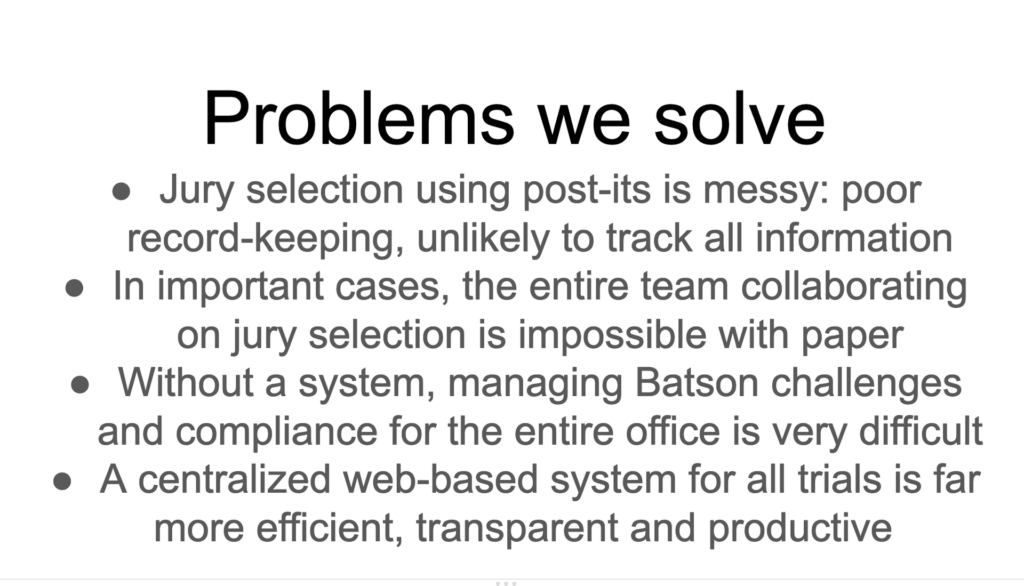 Problems we solve for litigators