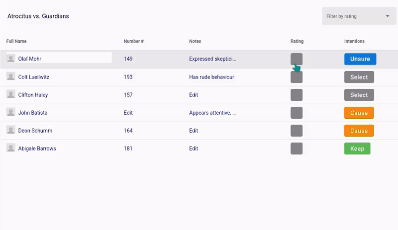 JurorSearch app screenshot